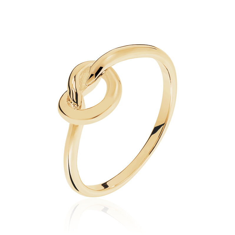 Bague Plaque Or Jaune Yris - Spannringe Damen | OROVIVO