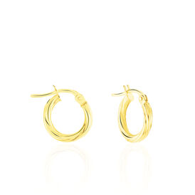Damen Creolen Gold 375 8mm - Creolen Damen | OROVIVO