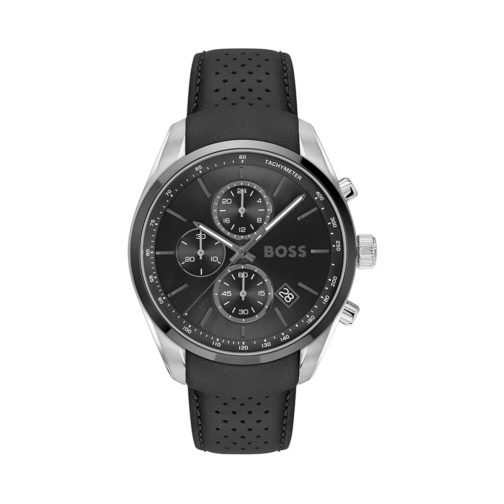 HUGO BOSS Herrenuhr 1514224 Quarz, Uhr ohne Stein