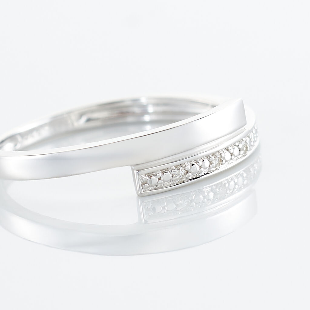 Bague Or Weiss Abigaelle - Spannringe Damen | OROVIVO
