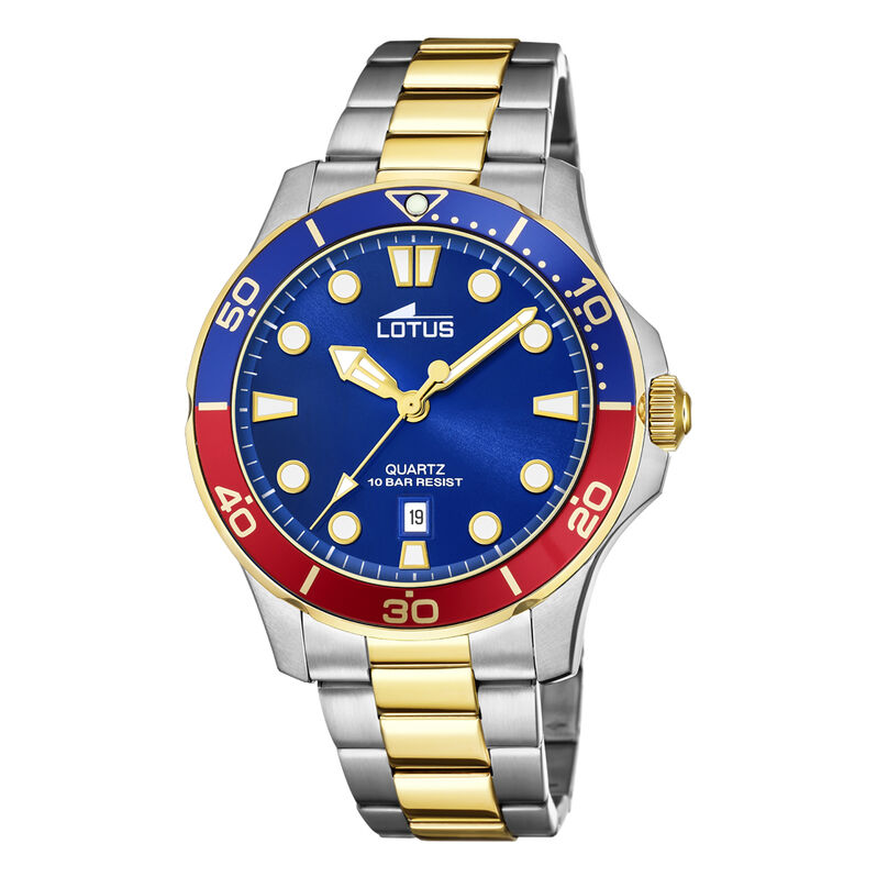Montre Lotus Excellent Bleu - Spannringe Herren | OROVIVO