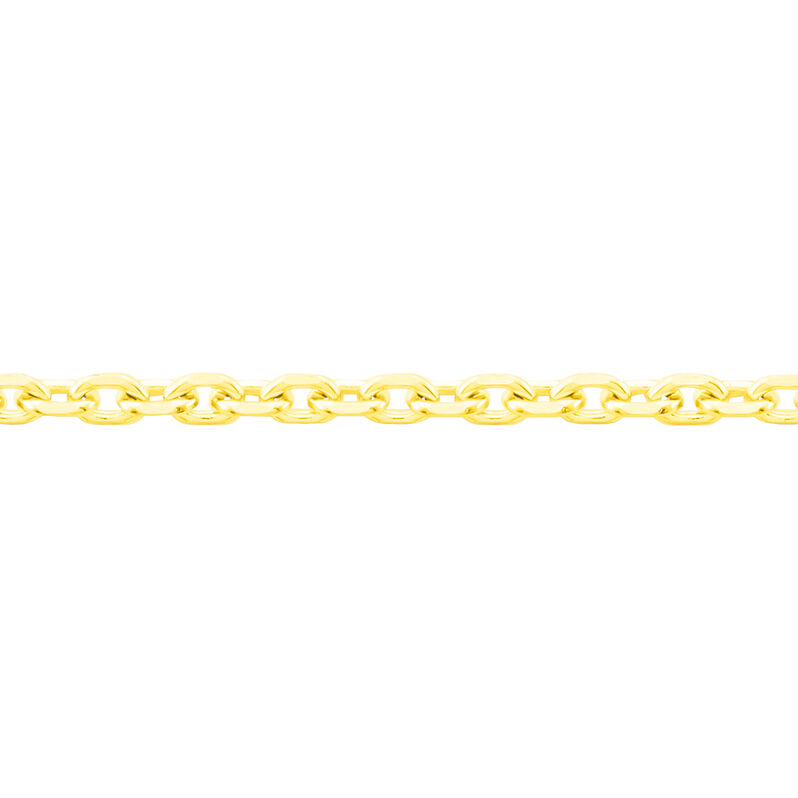 Damen Ankerkette Gold 585 Diamantiert  - Halsketten Damen | OROVIVO