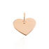 ALERIA GRAVUR Damen Anh&auml;nger Silber rosevergoldet 925 Herz