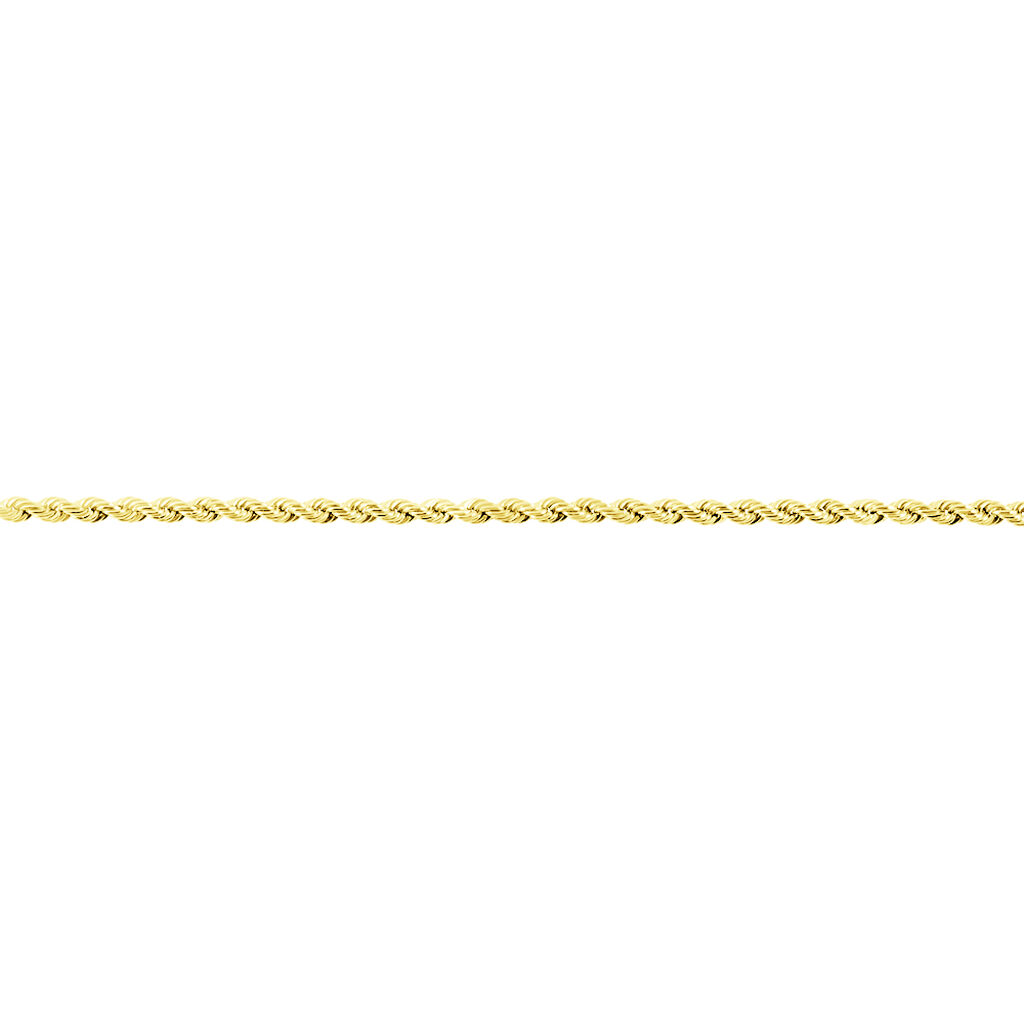 Damen Kordelkette Gold 375  - Halsketten Damen | OROVIVO