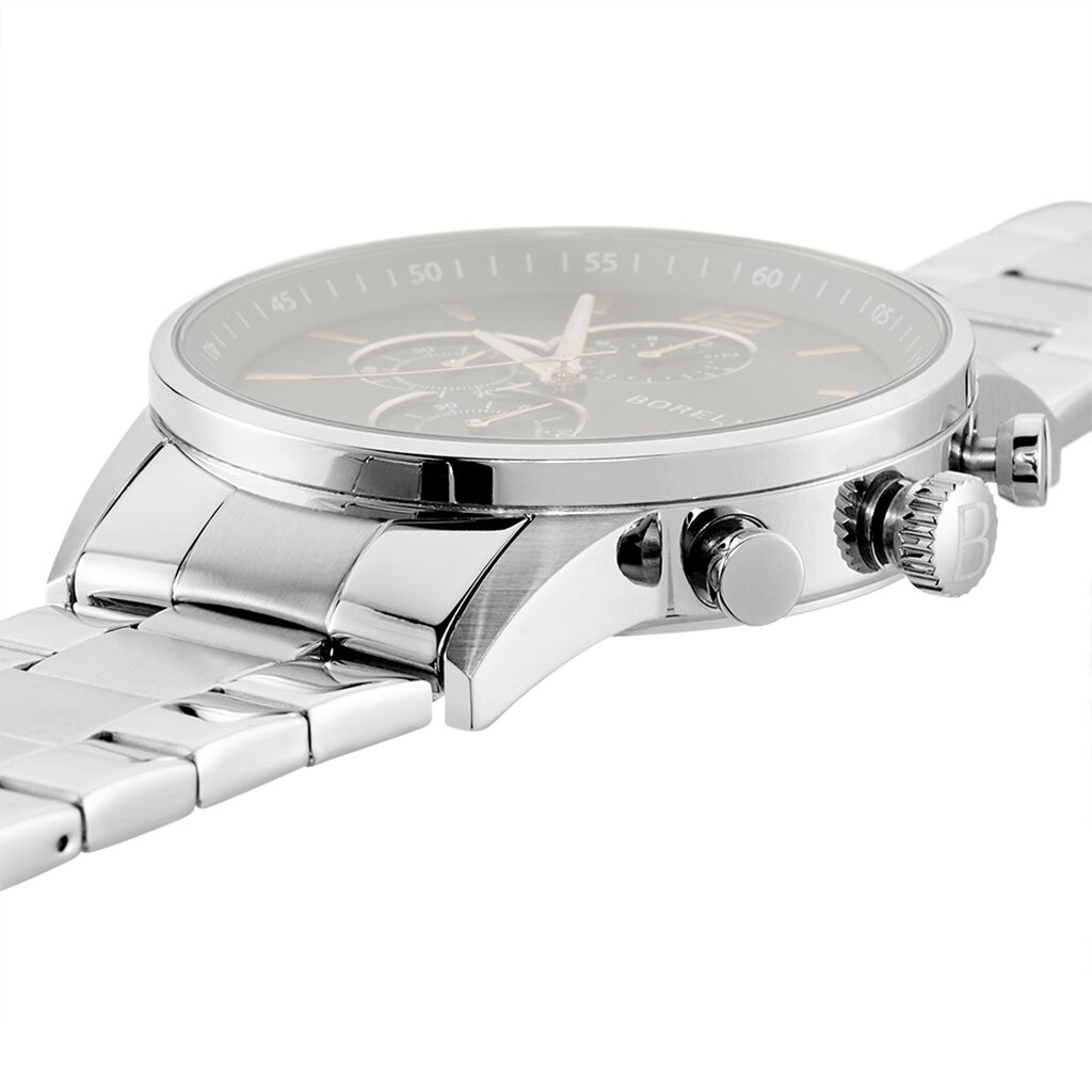 Borelli Herrenuhr Chicago Quarz Chronograph