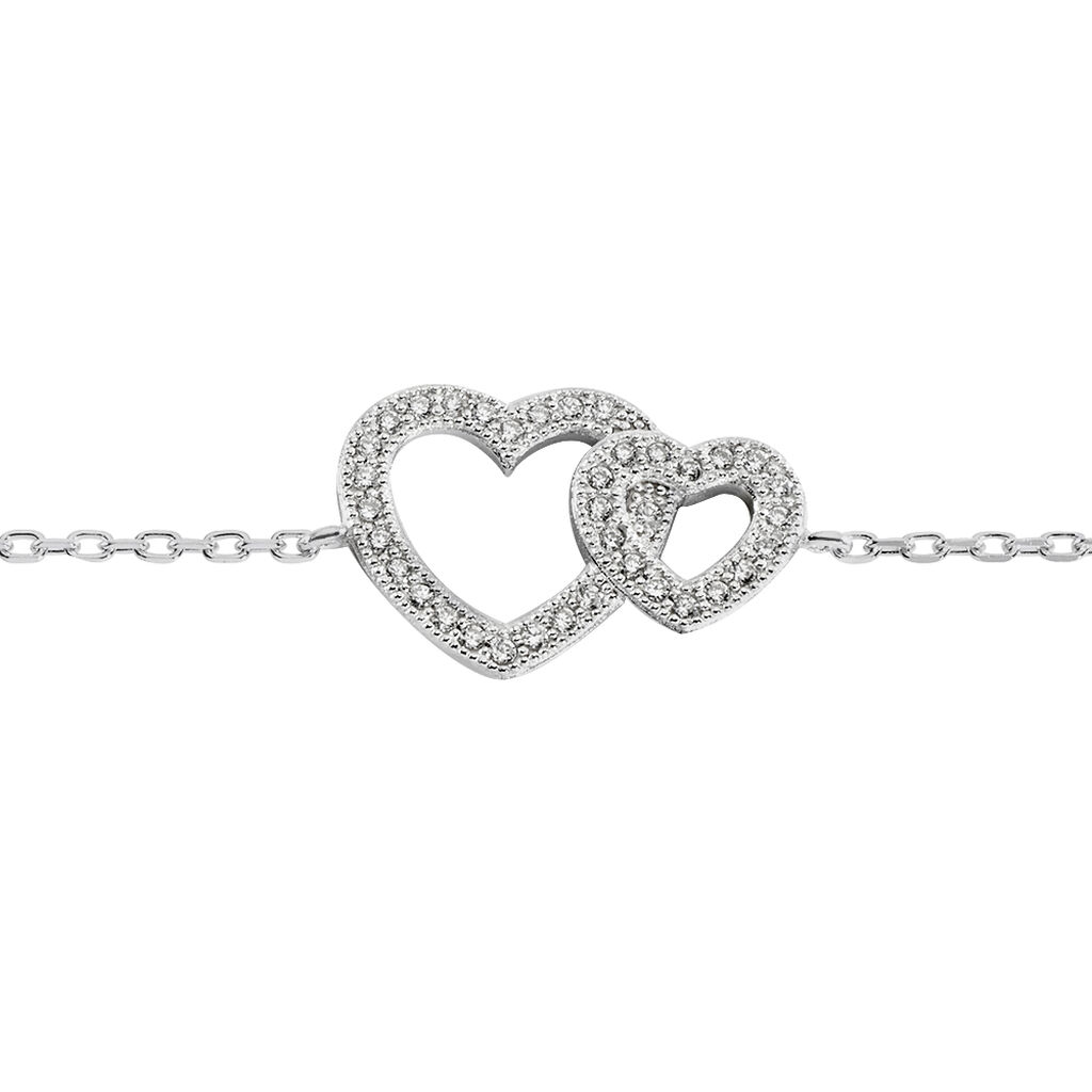 Bracelet Davia Argent Et Oxyde - Spannringe Damen | OROVIVO