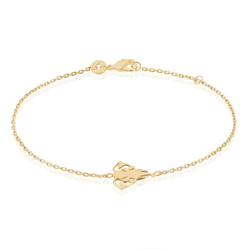 Bracelet Eliah Plaque Or Tete D'elephant - Spannringe Damen | OROVIVO