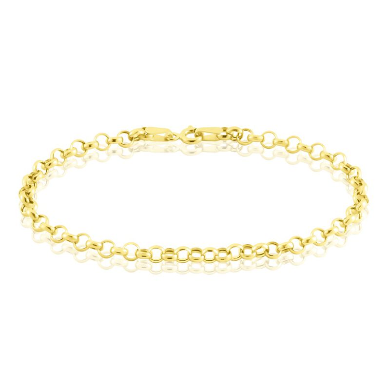 Bracelet Elviaae Maille Jaseron Or Jaune - Spannringe Damen | OROVIVO