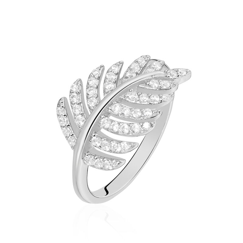 Bague Gabrielle Argent Oxyde De Zirconium - Spannringe Damen | OROVIVO