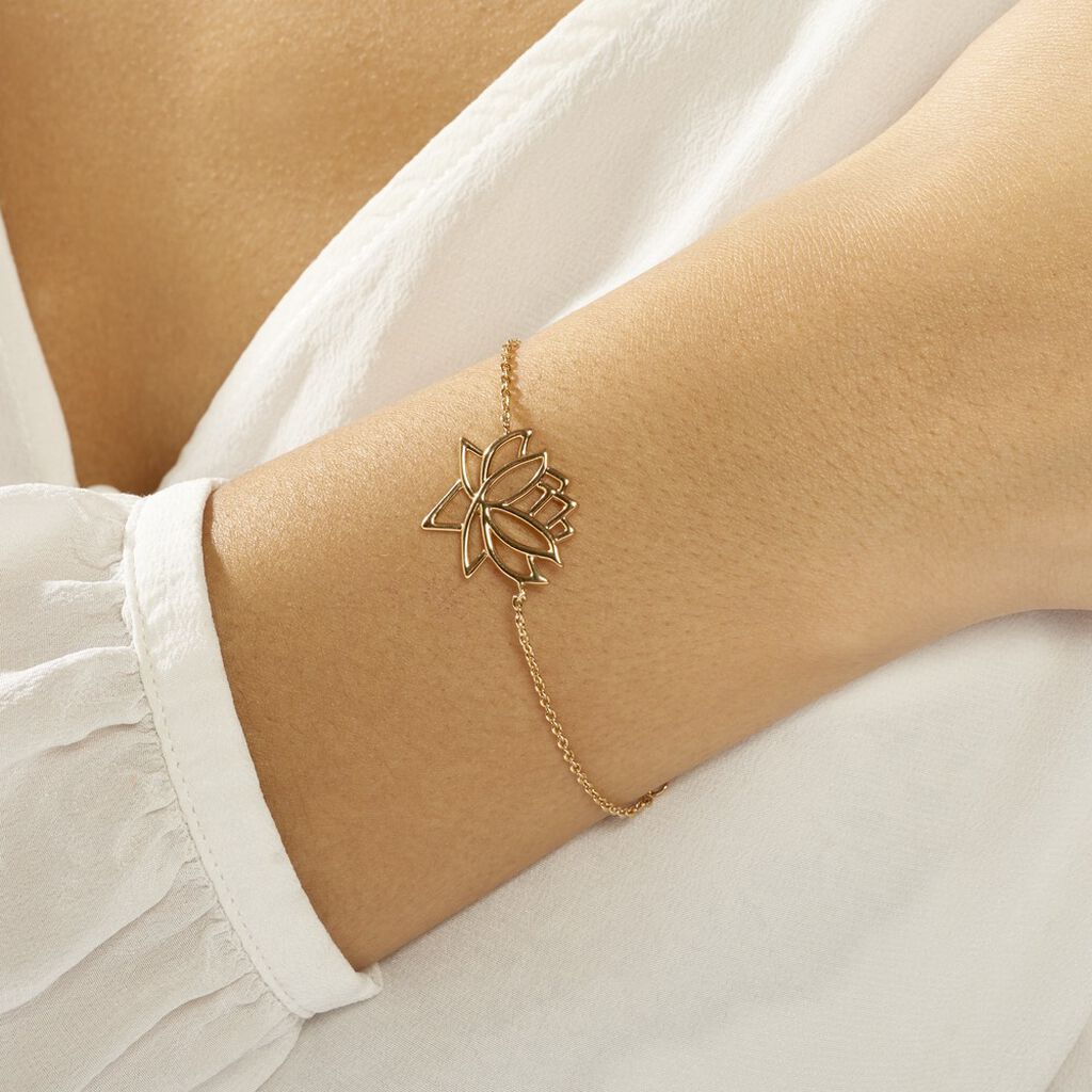 Bracelet Plaque Or Fuji - Spannringe Damen | OROVIVO