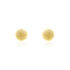 Damen Ohrstecker Gold 375 Kugel Satiniert 5mm - Ohrstecker Damen | OROVIVO