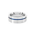 DAGOBERT Herren Ring Edelstahl Bicolor B 8 mm