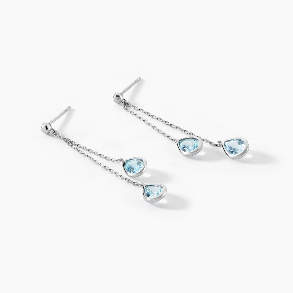 Boucles D'oreilles Or Weiss - Spannringe Damen | OROVIVO