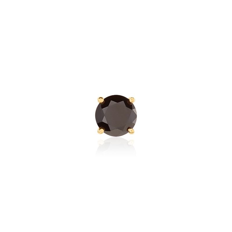 Boucles D'oreilles Puces Adam Plaqué Or Doré Oxyde De Zirconium - Spannringe Herren | OROVIVO