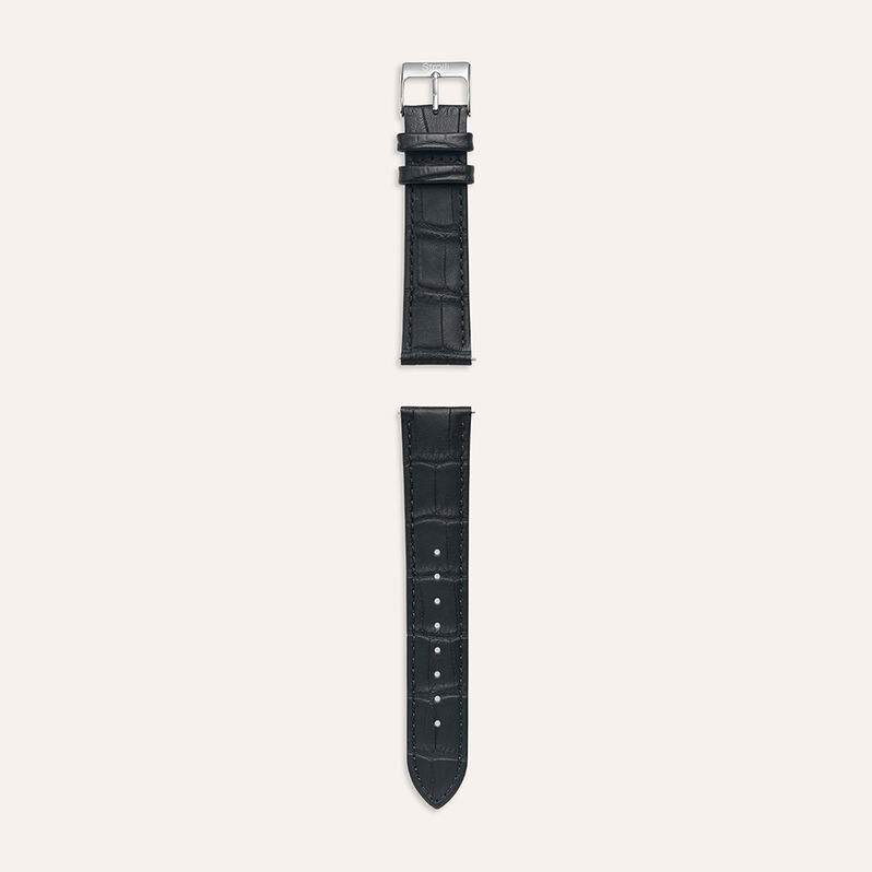 Cinturino Stroili Cinturino Pelle Nero - Spannringe Herren | OROVIVO
