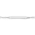 Kinder Id Armband Weißgold 375 Gravierbar  - ID-Armbänder Kinder | OROVIVO