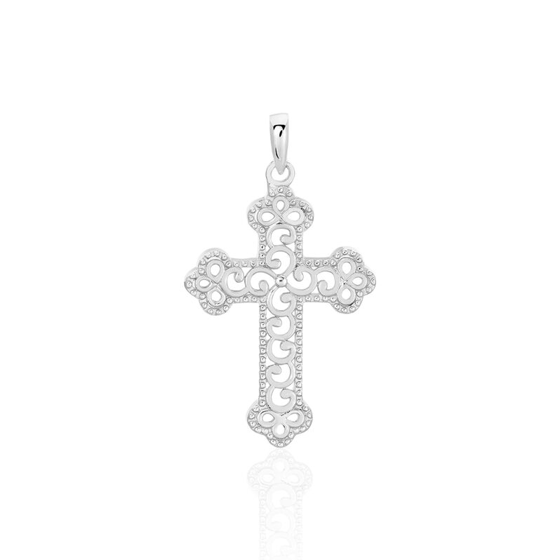 Kreuz Anhänger Silber 925 Gesine - Schmuckanhänger Damen | OROVIVO