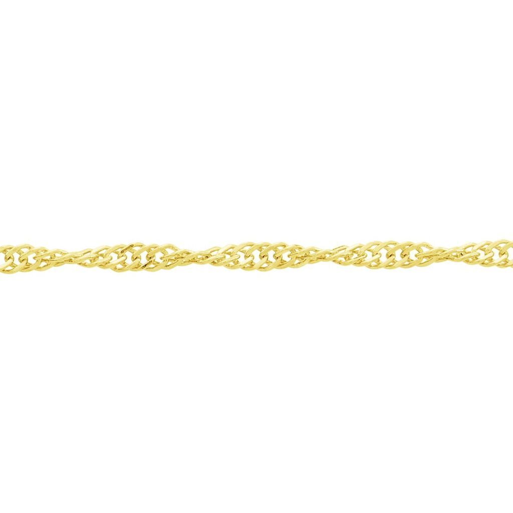 Thumbnail - Damen Singapurkette Gold 375 , Kette ohne Stein