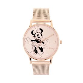 Disney Damenuhr Minnie Maus Kristalle Quarz - Analoguhren Damen | OROVIVO