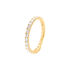 ARIEL Damen Ring Gold 585 (14 Karat) Synthetischer Diamant Weiß 0,340 ct