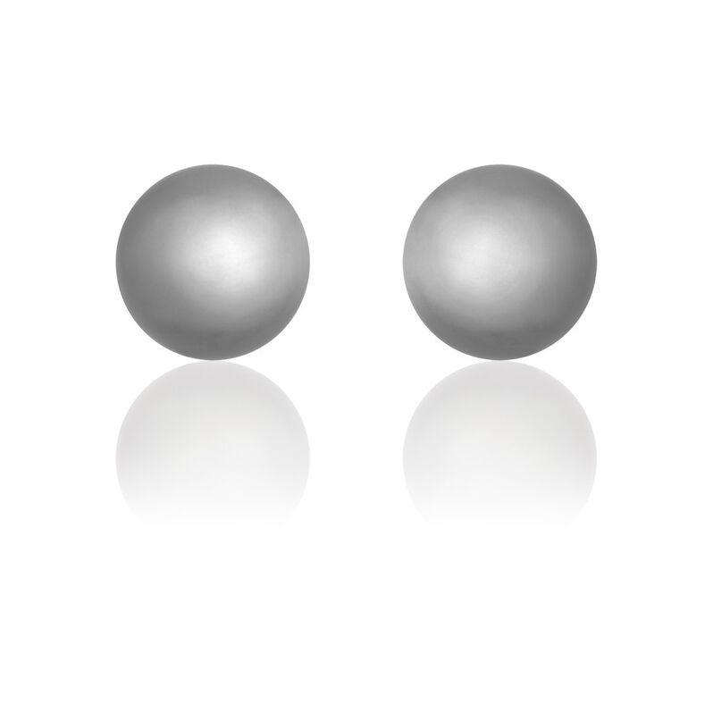 Boucles D'oreilles Puces Lu-ann Or Jaune Perle De Culture De Tahiti - Spannringe Damen | OROVIVO