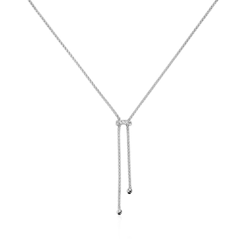 Collier Ingrid Argent Rhodie Barette - Spannringe Damen | OROVIVO