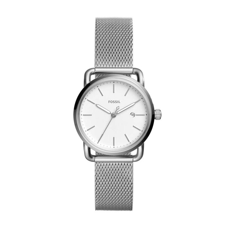 Montre Fossil Commuter Blanc - Spannringe Damen | OROVIVO