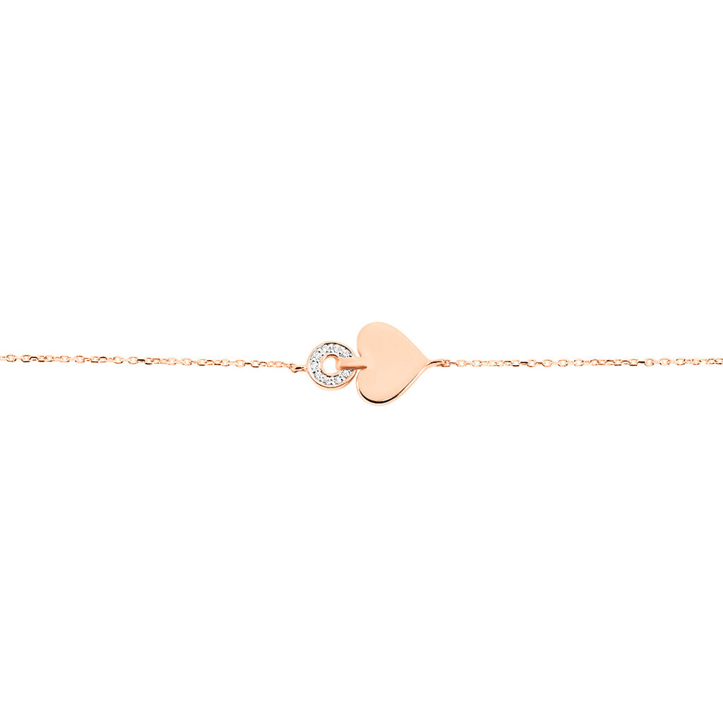 Bracelet Or Rose Loreen Diamants - Spannringe Damen | OROVIVO
