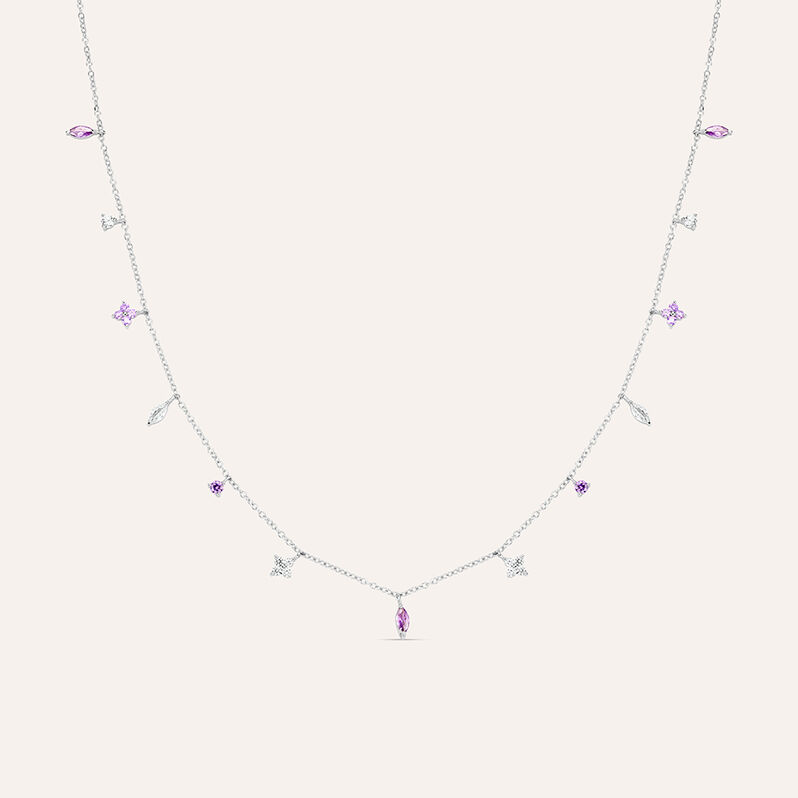 Collana Silver Elegance Argento Rodiato Cubic Zirconia - Spannringe Damen | OROVIVO