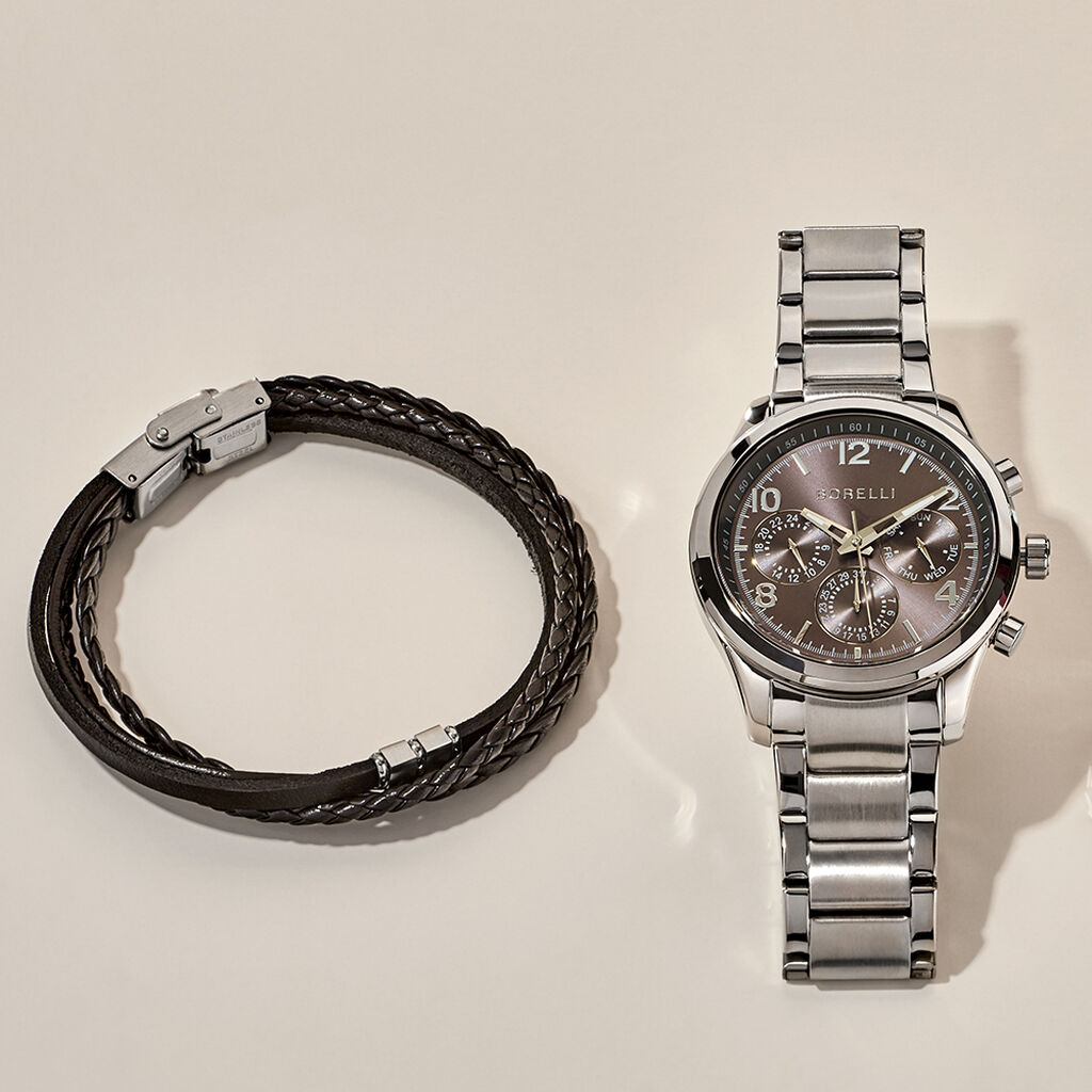 Borelli Herrenuhr Jakarta Br.0421m/01m Quarz - Armbanduhren Herren | OROVIVO