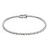 TESSA Damen Armband Weißgold 585 (14 Karat) Synthetischer Diamant Weiß 0,38 ct
