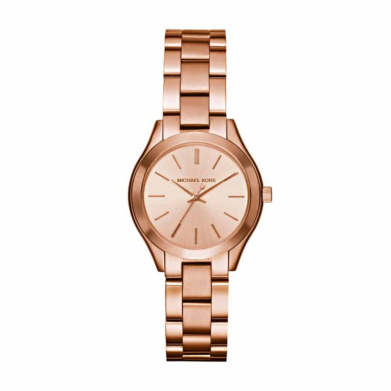 Michael Kors Damenuhr Mini Slim Runway Mk3513 - Armbanduhren Damen | OROVIVO