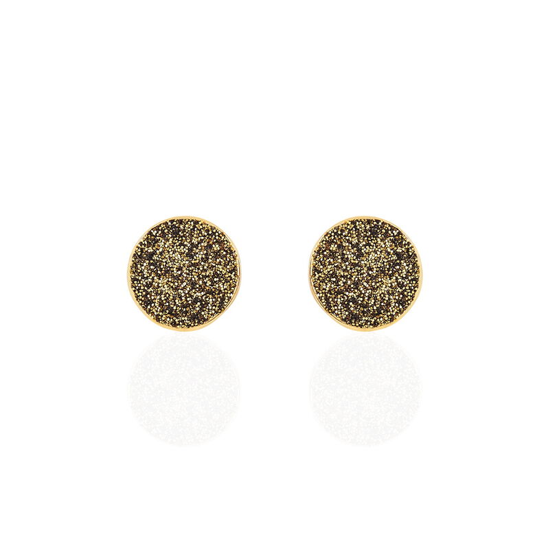 ERYNE Damen Ohrstecker Gold 375 (9 Karat) Kreis - Ohrstecker Damen | OROVIVO