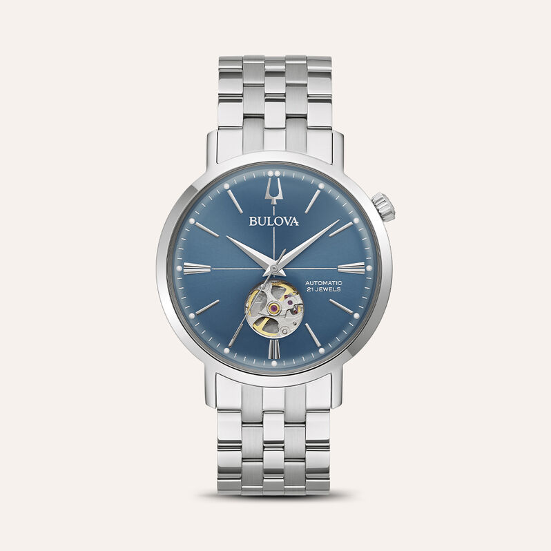 Orologio Meccanico Bulova Aerojet 96a277 - Spannringe Herren | OROVIVO