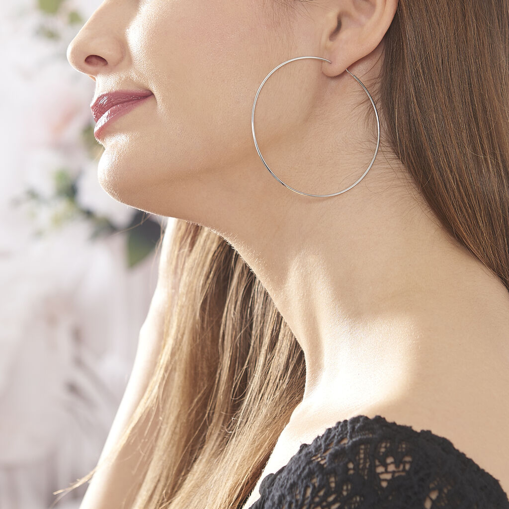 Damen Creolen Silber 925 - Creolen Damen | OROVIVO