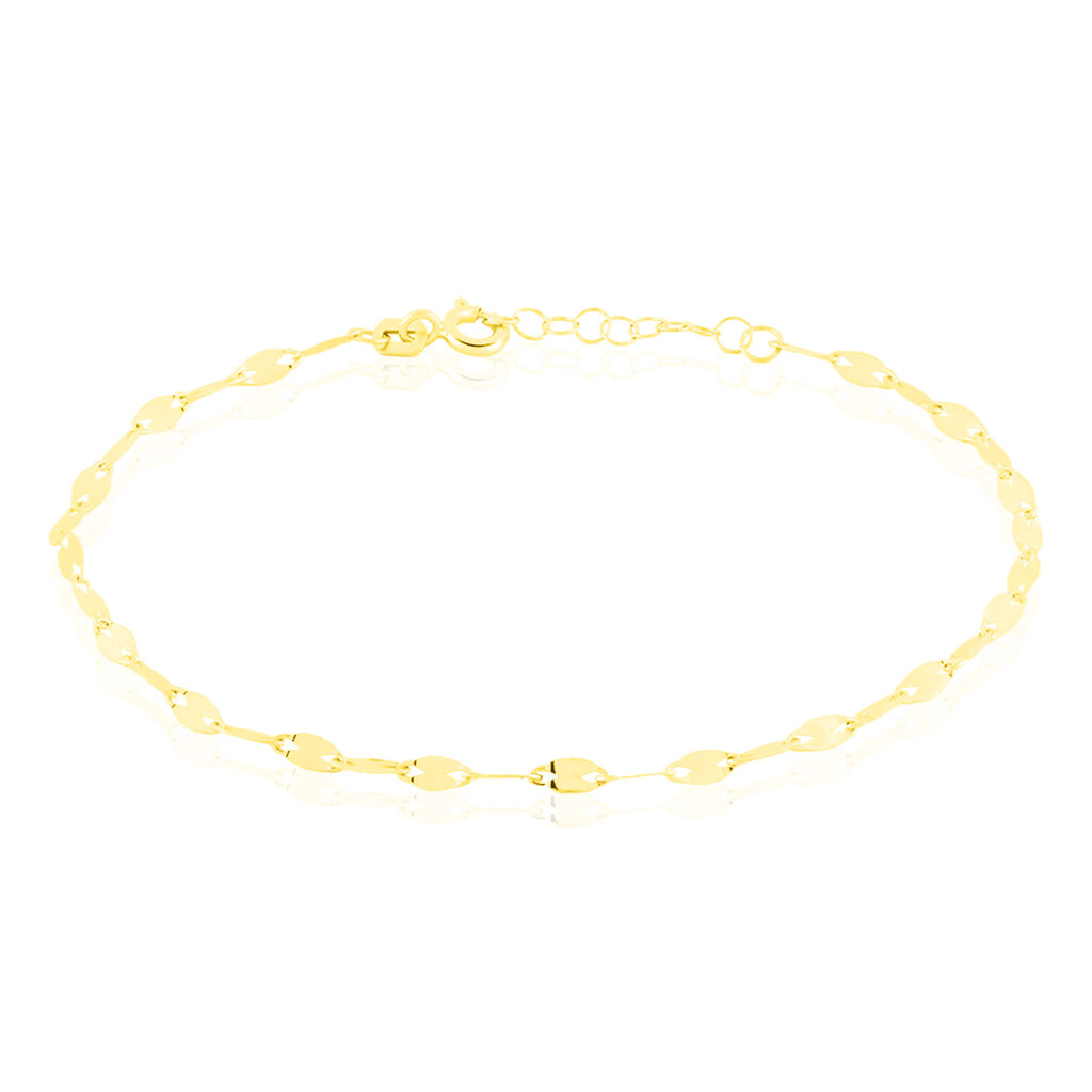 PRIYA Damen Armkette Gold 375 (9 Karat) B 2,4 mm