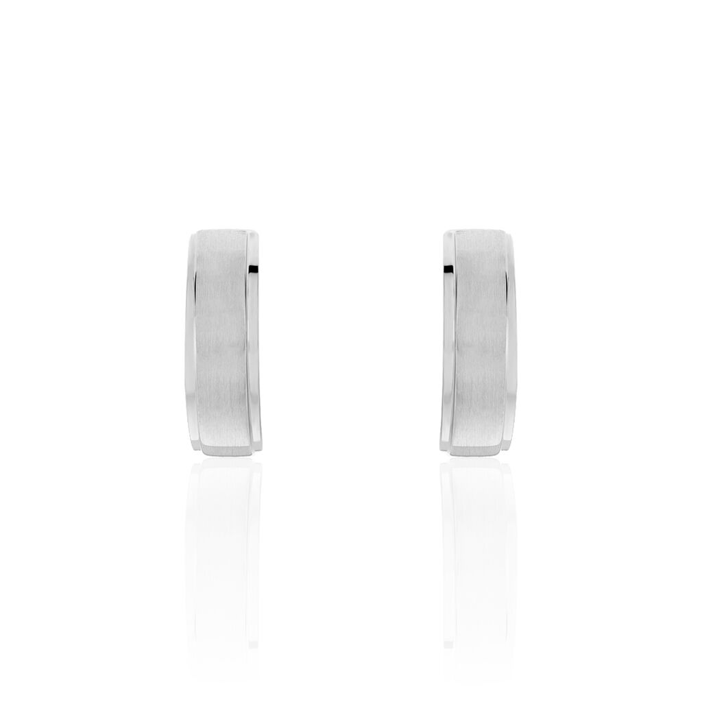 🦚 Damen Creolen Edelstahl, Creolen ohne Stein