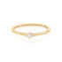 MONOPOLI Damen Ring Gold 585 (14 Karat) Diamant Weiß 0,060 ct