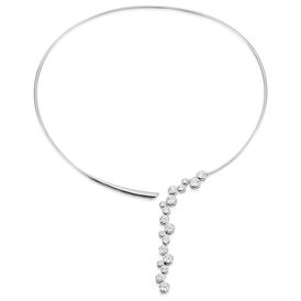Damen Halsreif Silber 925 Zirkonia - Ketten Damen | OROVIVO