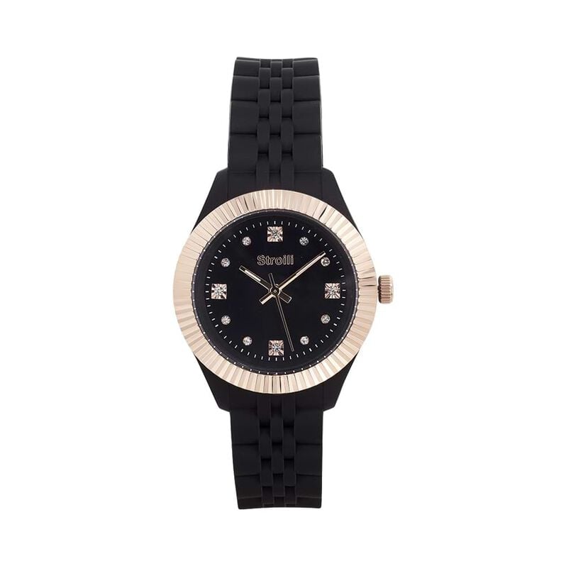 So Classy 3H nero con cinturino nero ipr - Spannringe Damen | OROVIVO