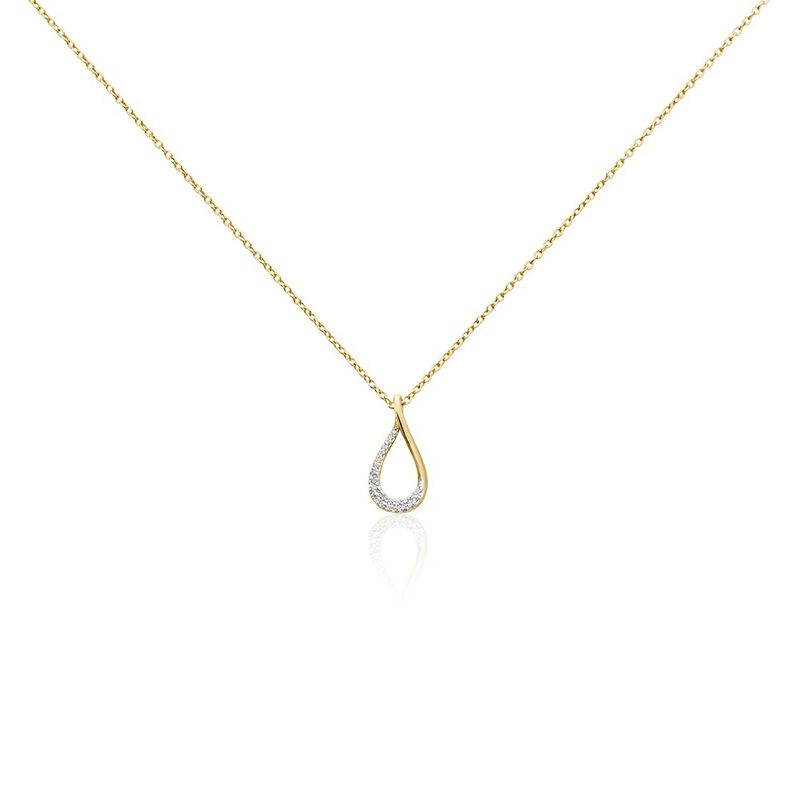 Collier Plaqué Or Joost Oxydes De Zirconium - Spannringe Damen | OROVIVO