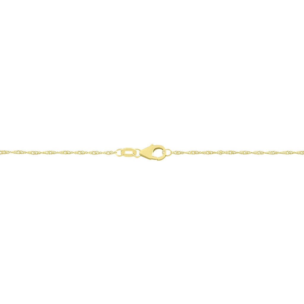 SINGAPUR 1 Damen Kette Gold 375 (9 Karat) B 1,2 mm