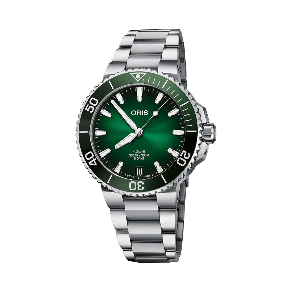 ORIS Herrenuhr Aquis Date Calibre 400 Automatik 01 400 7769 4157-07 8 - Armbanduhren Herren | OROVIVO