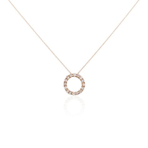 Damen Halskette Silber 925 Rosé Zirkonia - Halsketten Damen | OROVIVO