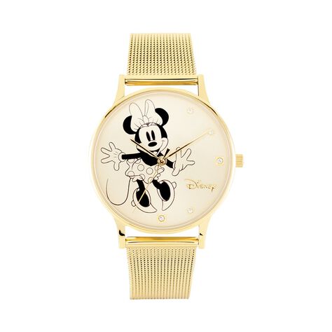 Disney Damenuhr Minnie Maus Kristalle Quarz - Armbanduhren Damen | OROVIVO