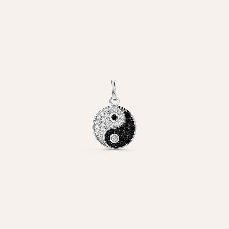Pendente Love Beats Argento Rodiato Cubic Zirconia - Spannringe Damen | OROVIVO