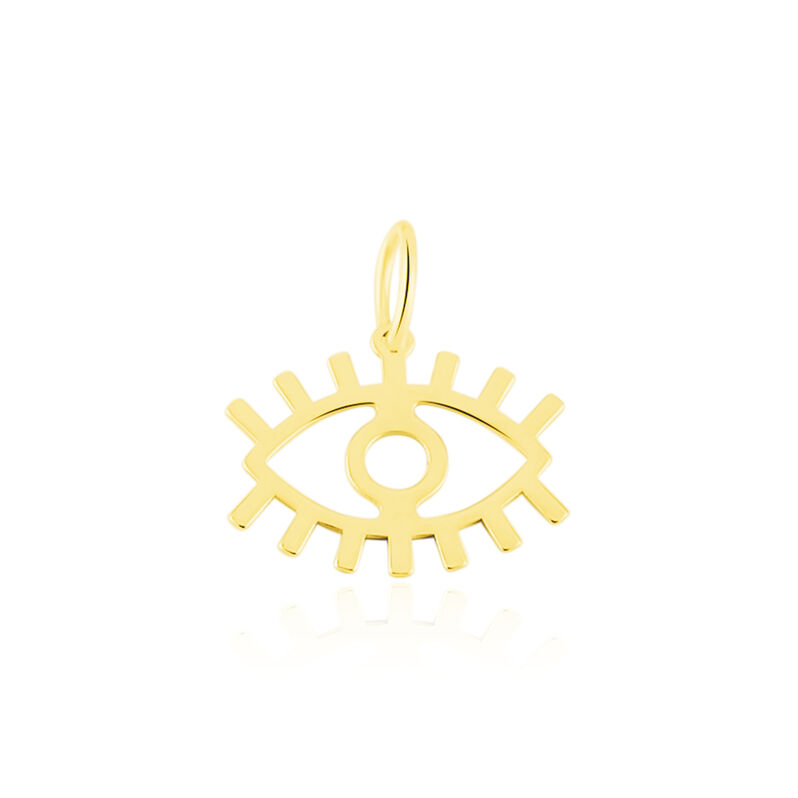 Pendentif Or Jaune Ivannie œil - Spannringe Damen | OROVIVO