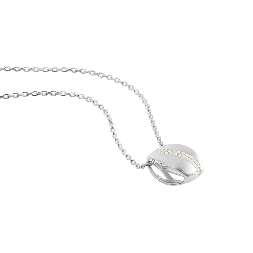 Damen Halskette Silber 925 Zirkonia Stanka - Halsketten Damen | OROVIVO