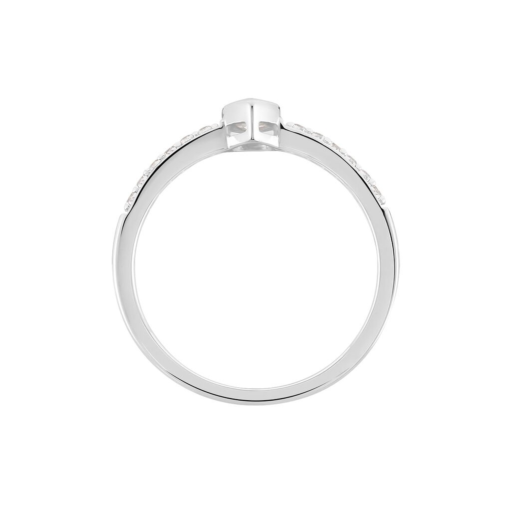 Damen Ring Silber 925 Zirkonia Tropfen Kirilka  - Verlobungsringe Damen | OROVIVO