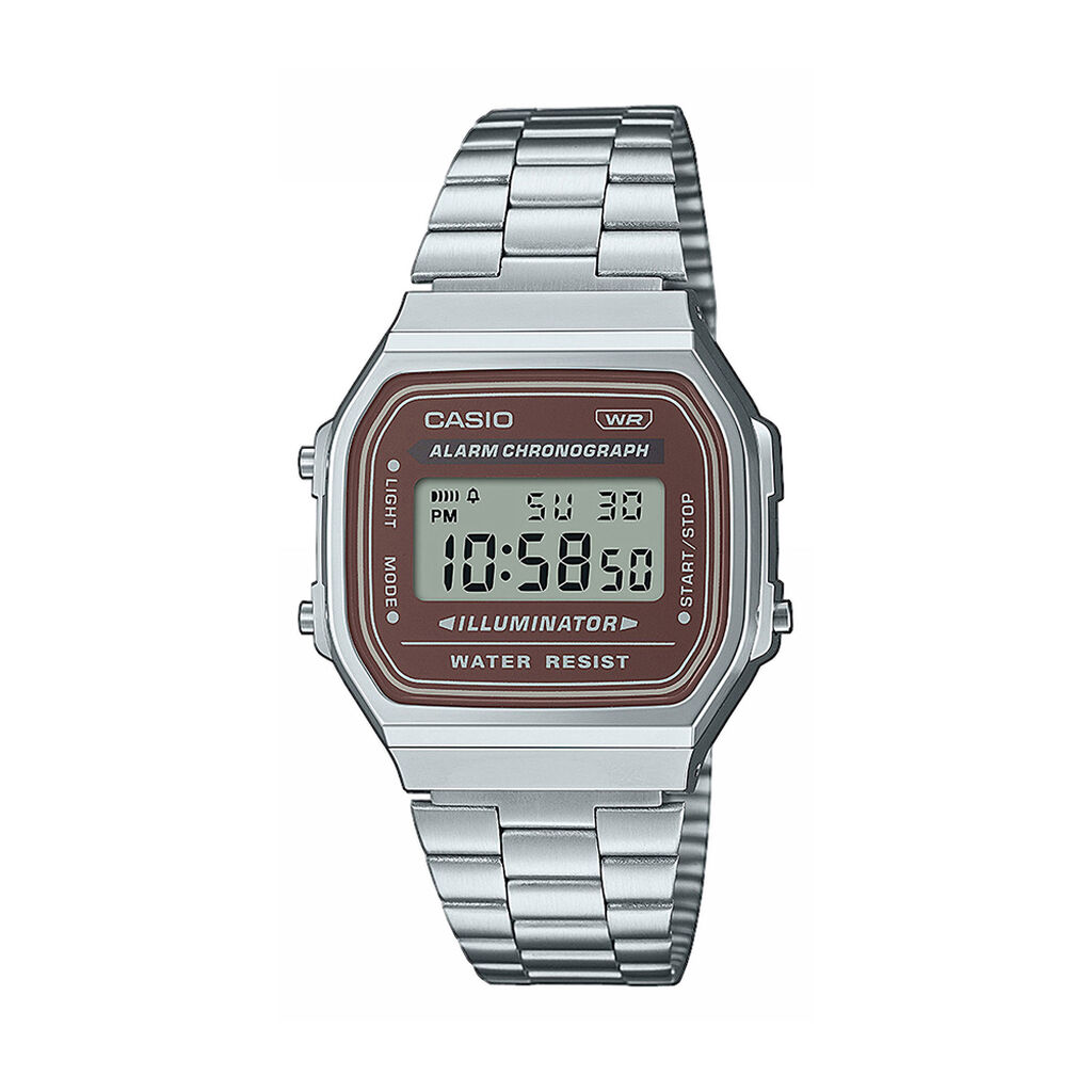 CASIO COLLECTION Unisexuhr A168WA-5AYES Quarz
